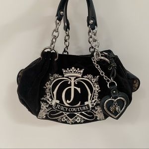 Juicy Couture Velour Logo Hangbag